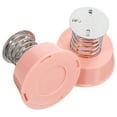 thumbnail image 2 of 2Pcs Pink Iron Plastic Spring Base for Metal Spring Base, 2 of 8