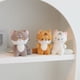 thumbnail image 4 of LLavero de muñeco de peluche de oso Panda, Tigre y mapache, muñeco colgante para habitación, bolsa de coche, decoración colgante, regalo de Navidad, 2023, 4 of 5