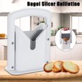 thumbnail image 2 of Craft Safe Bagel Cutter Biter Slicer Guillotine Bread Slicing Toast Slicer Machine  Kitchen Tools for Kitchen, 2 of 9