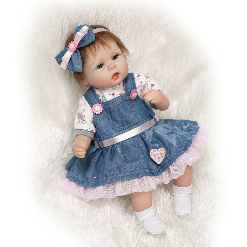 blinking baby doll