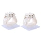 thumbnail image 1 of Moyic Soporte para fregona de pared para cuarto de baño, 2 uds., estante de Clip, colgador de cepillo adhesivo de Material ABS, suministros para el Almacenamiento y organización del hogar Blanco Moyic JJ22009-03B, 1 of 5