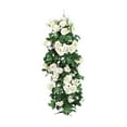 thumbnail image 2 of AuroraX Rose Flower Garland for Hanging Decoration,Thanksgiving,3.1 Ft Christmas Floral Garland,Artificial Halloween Vines,for Wedding,Birthday,Festival Decor, 2 of 6