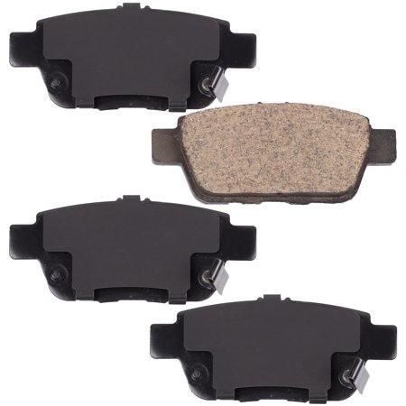 Gridiron Brakes Semi-Metallic Rear Brake Pad Set Driver and Passenger Side - ID1103 (Replaces Part# MKD1103)