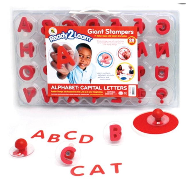 CENTER ENTERPRISES INC. READY2LEARN UPPERCASE ALPHABET STA mpers