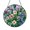 Acrylic 3.5 Inch, variant on Four Leaf Clover Stained Glass Style Suncatcher – Green Botanical Window Decor