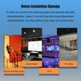 thumbnail image 4 of Amdohai 6pcs Recording Soundproof Foam Video Room Sound Noise Insulation, 4 of 8