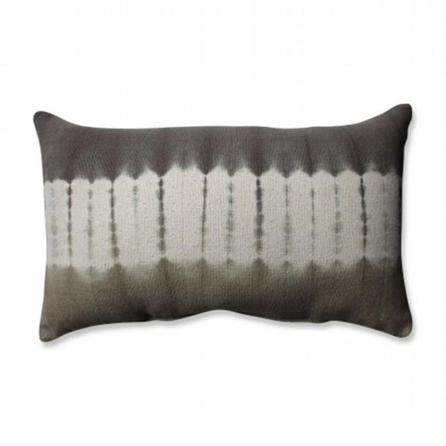 Pillow Perfect 598628 Coussin Rectangulaire Shibori Bands Café & Latte