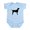 Sky Blue, variant on CafePress - Labrador Retriever Infant Bodysuit - Baby Light Bodysuit, Size Newborn - 24 Months