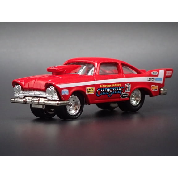 Open Box 1958 58 PLYMOUTH FURY CHRISTINE NHRA 1:64 SCALE COLLECTIBLE DIECAST MODEL CAR