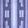 thumbnail image 1 of Ahgly Company Indoor Square Abstract Blue Modern Area Rugs, 5' Square, 1 of 4
