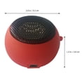 thumbnail image 2 of BRIGHTFUFU Altavoz cable recargable USB con entrada auxiliar de 3,5 mm para la tableta del teléfono portátil, 2 of 7