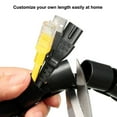 thumbnail image 2 of Uxcell 8mm Flexible Spiral Tube Cable Wire Wrap Manage Cord 11.5M Long Black, 2 of 5