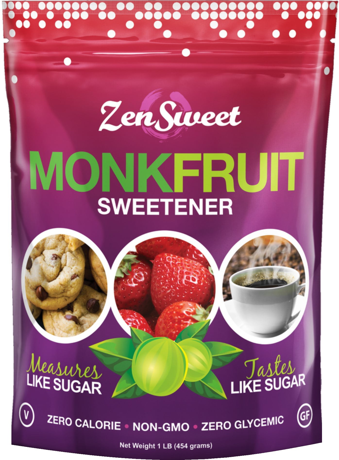 ZenSweet Monk Fruit Sweetener 16 oz