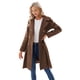 thumbnail image 5 of Abrigo GRACE KARIN para mujer, con doble botonadura, color marrón, talla S, 5 of 6