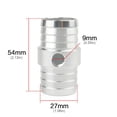 thumbnail image 3 of Manguera de 1 pulgada con adaptador de manguera de radiador de vapor de puerto NPT de 1/8 de aluminio para LS Swap, 3 of 4