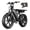 Black-48V/15AH-Lock, variant on TST Electric Bike for Adults, 48V/15AH Battery, 20"x4" Fat Tire, 750W Motor E Mountain Biker, UL2849