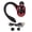 Black/Red, variant on NFTIGB Bluetooth 5.2 Headset HiFi Stereo Sound HD Calls Noise Reduction IPX4 Waterproof Wireless Earpiece Single Ear Black/Blue (3.94 inches / 10 cm)