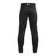 thumbnail image 2 of Pantalones de béisbol Under Armour Utility para niños, negros, talla XS, 2 of 2