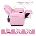 thumbnail image 5 of Bennium Kids Recliner with Cup Holder, Children Recliner Chair with Ergonomic Armrest & Padded Backrest, Toddler Armchair for Boys & Girls, 3+ Age Group (), 5 of 9