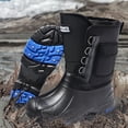 thumbnail image 4 of Zapatos Senderismo Botas No Deslizantes Nieve Invierno Hombres Calientes Al Aire Libre, 4 of 9
