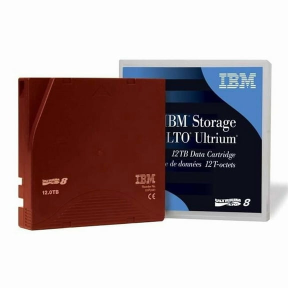 IBM 01PL054 12.0TB LTO-8 Ultrium Cartridge Library Pack