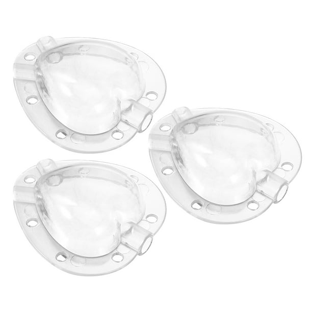 3 moldes reutilizables con forma de corazón para fresas, tomates y otras verduras
