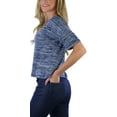thumbnail image 3 of ToBeInStyle Women's Short Sleeve Hacci Sweater, 3 of 7