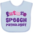 thumbnail image 3 of Inktastic Future Speech Pathologist Boys or Girls Baby Bib, 3 of 4