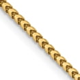 thumbnail image 1 of 14K Yellow Gold Jbsp's 1.25mm Franco Chain (20 X 1.25) Made In Italy 7177-20, 1 of 5