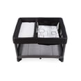 thumbnail image 2 of 4moms Breeze Sábanas para moisés y muebles de bebé, impermeables, lavables a máquina, tela de felpa suave, color plateado y blanco, 1 unidad (paquete de 1), 2 of 5