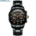 thumbnail image 3 of CRRJU Men Watch Top Fashion Luxury Brand Casual Chronograph Quartz Wristwatch Waterproof 30M, 3 of 6