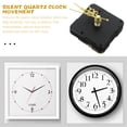 thumbnail image 4 of Desk Clock Movement Silent Small Wall Hand DIY Table Suitable for 10-12cm Replacement Kit Accessories Repair Parts Clocks Mechanism Hands, 4 of 6