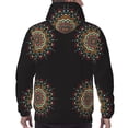 thumbnail image 7 of Sikiie Colorful Mandala Men's Hoodie, Essentials Hoodie, Sweatshirt, Pullover Hooded Sweatshirt for Men-Medium, 7 of 7