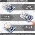 thumbnail image 3 of Cat Head Food Scale Digital Kitchen Scale Waterproof Tempered Glass Tare Function 11 lb for Baking Cooking Meal Prep, 3 of 7