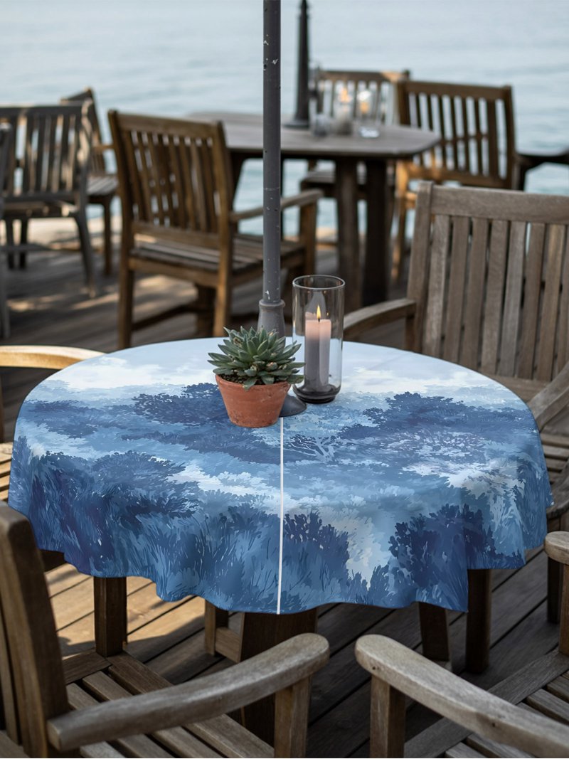 54 outdoor patio table cover with umbrella hole zipper Tablecloth and Beige White Stripes Rectangle Outdoor Tablecloths 54x80 Waterproof Outside Cloths Table Cloth for Outdoor Tables Picnic BBQS Garden : Patio, Lawn Instantly brighten dining tables while protecting surfaces Outdoor Tablecloth with Umbrella Hole