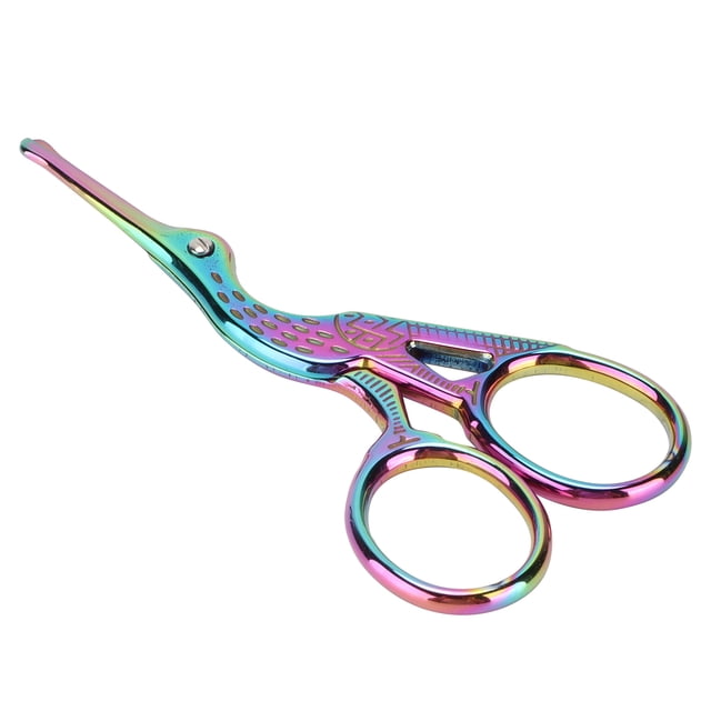 Small Scissors,Crane Design Scissors Stainless Craft Scissors Sewing Scissors Built for Professionals