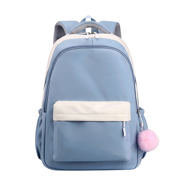 HBFAGFB 14 Inch Laptop Bag, Gradient Color Lightweight Student Daypack and Large Capacity Travel Bookbag for Women