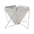 thumbnail image 1 of Taza de filtro de embudo plegable de acero inoxidable para deportes al aire libre, camping, 1 Uds., 1 of 5