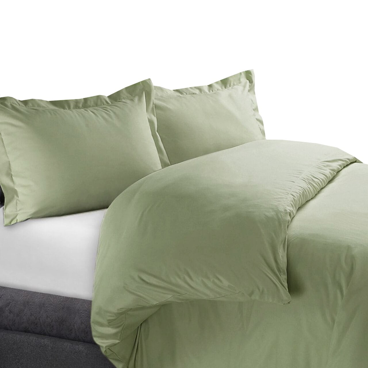 100 Cotton Duvet Cover Sets 300 Thread Count Solid Full Queen