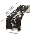 thumbnail image 4 of zhangmingg Unique Geometric Cowhide Imprint Design Farmhouse Kitchen Dining Table Cloth for Family Gatherings and Party, 4 of 7