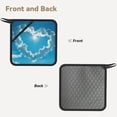 thumbnail image 2 of Sikiie Heart Shaped Cloud Pot Holders Kitchen Insulation Mats Heat Resistant Pot-Holder Oven Anti-Scald Pads for Cooking Baking, 7.1*7.1inch, 2 of 8