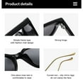 thumbnail image 5 of Vintage Round Sunglasses for Men & Women Retro Polarized Classic Shades for Driving Outdoor, 5 of 8