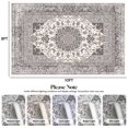 thumbnail image 2 of CozyDesg 8'x10' Area Rugs for Living Room,Washable Persian Vintage Design Large Area Rugs,Low Pile Plush Rugs Carpet for Bedroom Dining Room,Blue-violet, 2 of 5