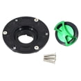 thumbnail image 2 of S SERENABLE Fuel Tank Lid Modified Portable Practical Professional Accs Metal Green, 2 of 7