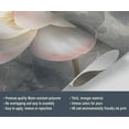 thumbnail image 4 of Pink Lotus Flowers Mural Wallpaper, Gray White Marble Wall Mural, Marble 3D Murals, Modern Light Luxury Art Large Wallpaper For Living Room Bedroom Wall Decor 55"W x 28"H (Not Peel and Stick), 4 of 6