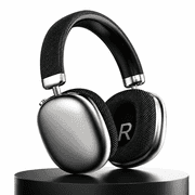 Over Ear Bluetooth Headphones, Active Noise Cancelling Headphones Bluetooth 6.0, 120H Playtime, Hi-Res Audio, Knob Control, Comfort Over-Ear Headset for Music & Calls