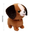 thumbnail image 3 of Qocolhg Cute Dog Puppy Plush Stuffed Animal, Ideal Plushies Gifts for Girls Kids Women, Clearance, Coffee, 3 of 6
