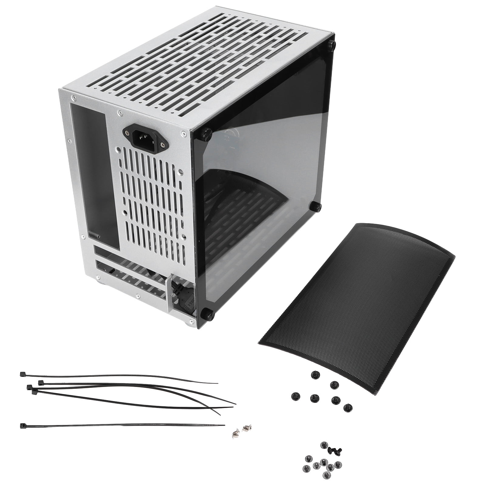 ITX Case, Aluminum Alloy Heat Dissipation Computer Case For CPU For