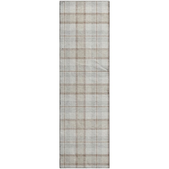 Dalyn Rugs Premium Machine Washable Mayfield AMF1052 Linen 2'3" x 7'6" Runner Rug