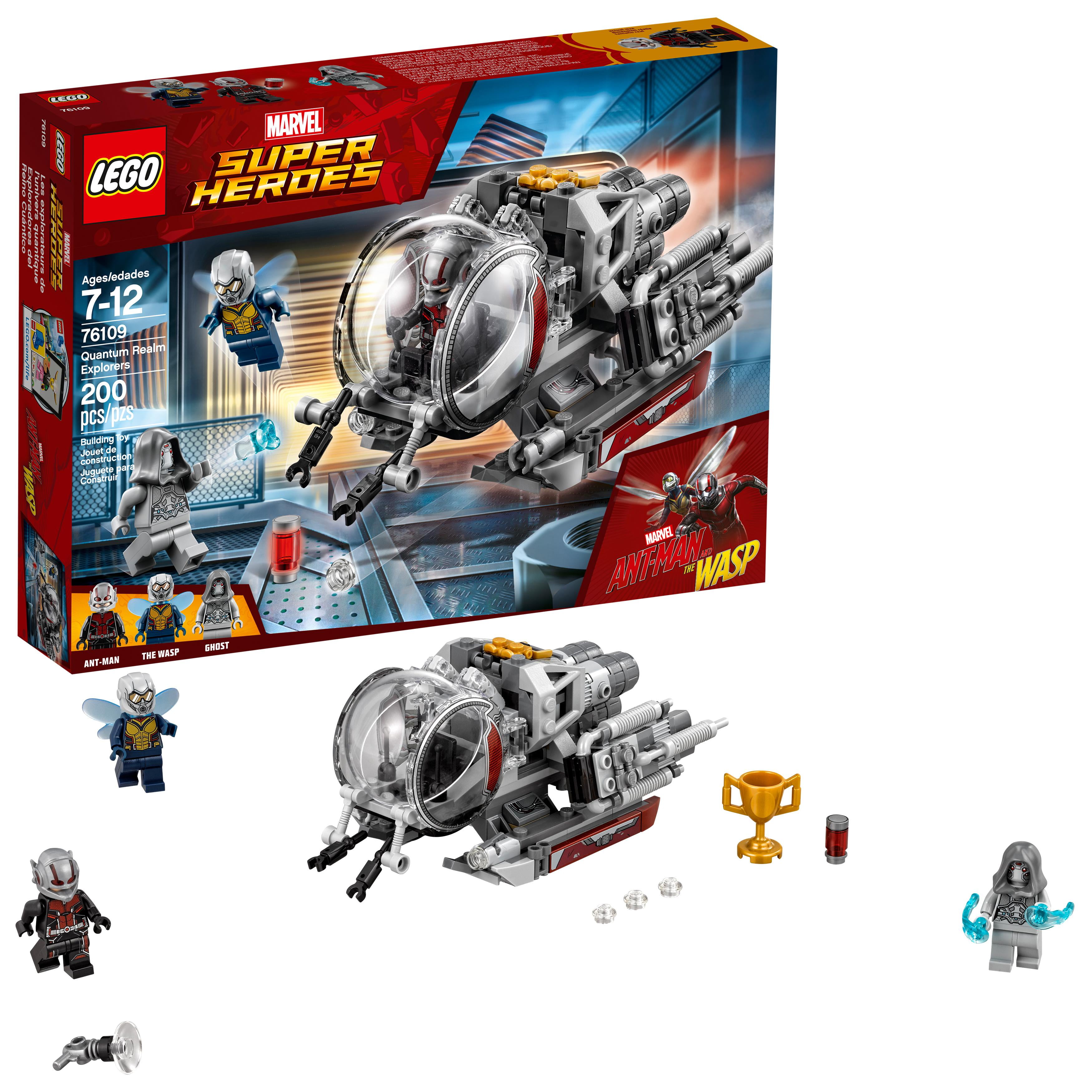 LEGO Marvel Super Heroes 76109 Quantum Realm Explorers 200pcs for sale online